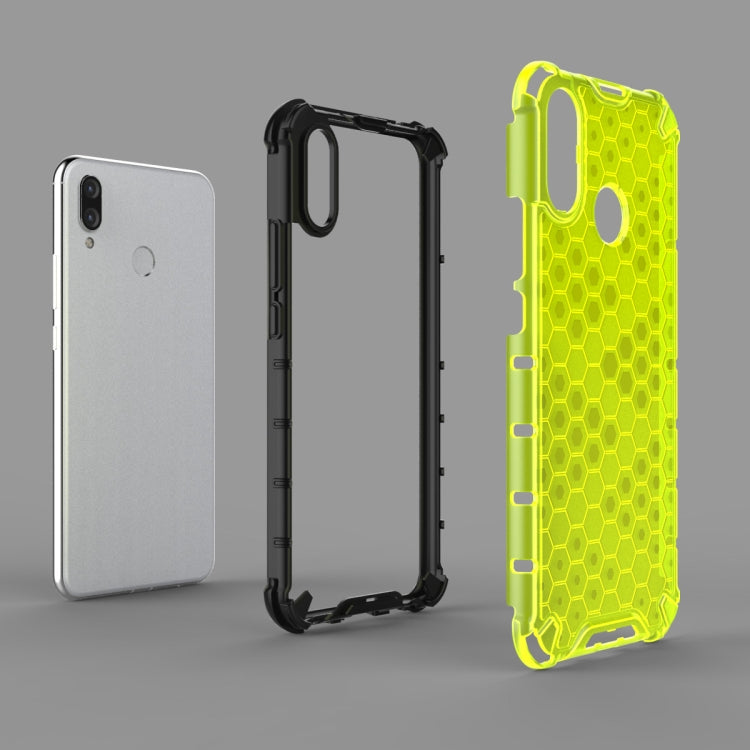 For Huawei Nova 3i  Shockproof Honeycomb PC + TPU Case