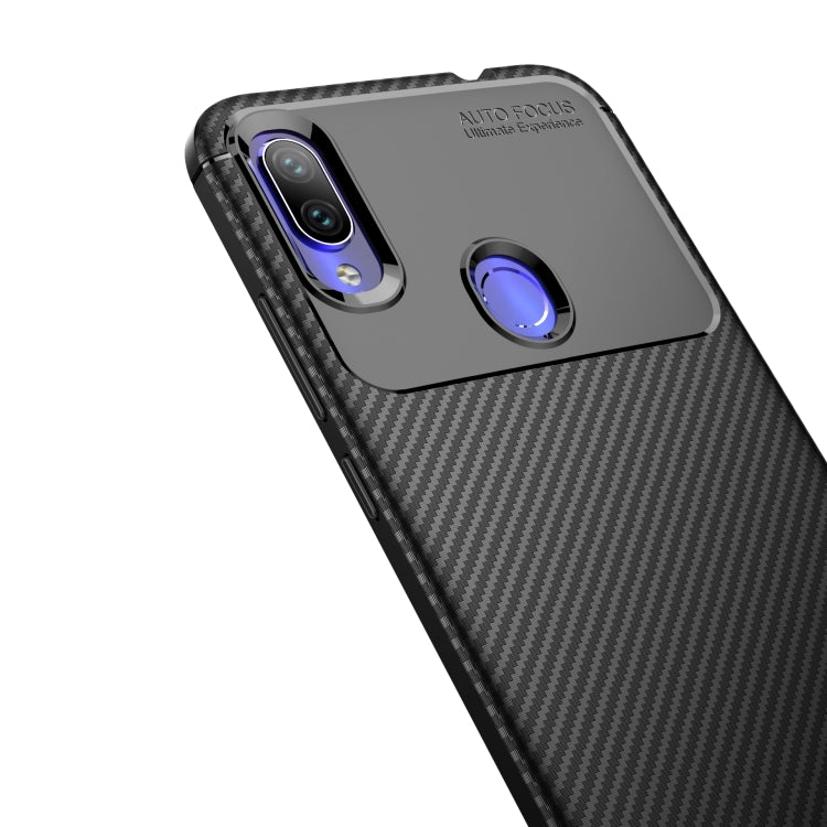 For OPPO A8 Carbon Fiber Texture Shockproof TPU Case, For OPPO A8