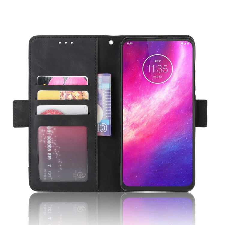 For Motorola One Hyper  Wallet Style Skin Feel Calf Pattern Leather Case with Separate Card Slots & Holder & Wallet & Photo Frame, For Motorola One Hyper