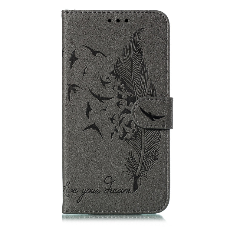 Litchi Texture Feather Embossing Horizontal Flip PU Leather Case with Holder & Card Slots & Wallet & Photo Frame & Lanyard, For Galaxy S20, For Galaxy S20 Ultra, For Galaxy S20+