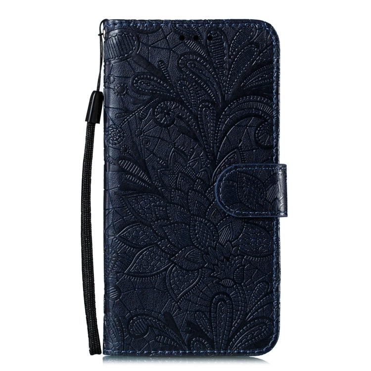 Lace Flower Embossing Pattern Horizontal Flip PU Leather Case with Holder & Card Slots & Wallet & Photo Frame & Lanyard, For Galaxy S20 Ultra, For Galaxy S20+, For Galaxy S20