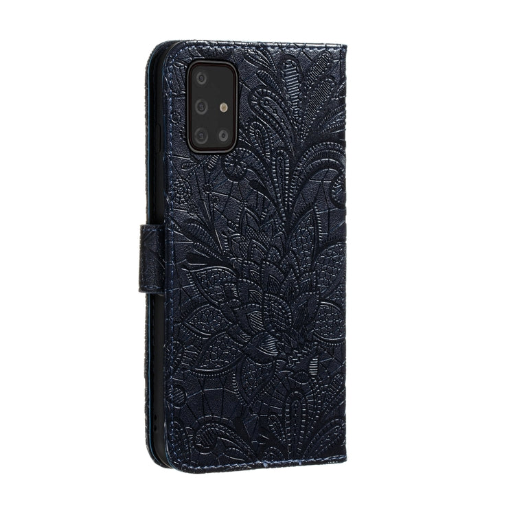 Lace Flower Embossing Pattern Horizontal Flip Leather Case with Holder & Card Slots & Wallet & Photo Frame & Lanyard, For Galaxy S10 Lite / A91 / M80s, For Galaxy A01, For Galaxy A21, For Moto One Hyper, For Moto G8 Power, For LG K40S, For LG K50S