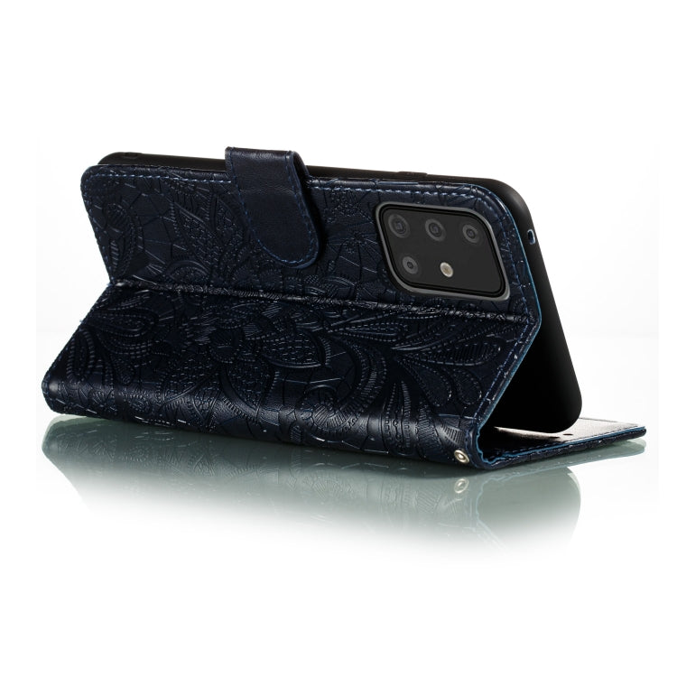 Lace Flower Embossing Pattern Horizontal Flip Leather Case with Holder & Card Slots & Wallet & Photo Frame & Lanyard, For Galaxy S10 Lite / A91 / M80s, For Galaxy A01, For Galaxy A21, For Moto One Hyper, For Moto G8 Power, For LG K40S, For LG K50S