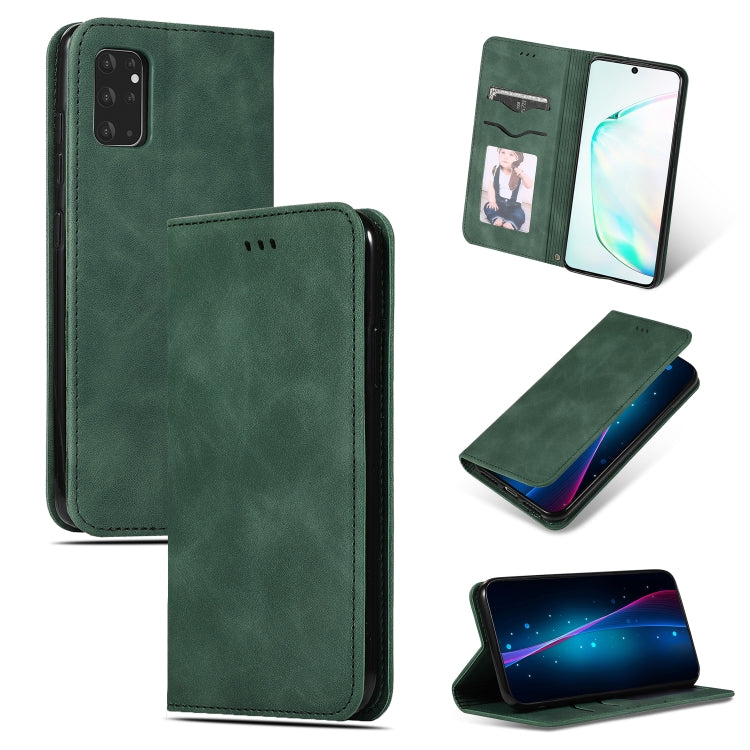 Retro Skin Feel Business Magnetic Horizontal Flip Leather Case, For Galaxy S20, For Galaxy S20 Plus, For Galaxy S20 Ultra
