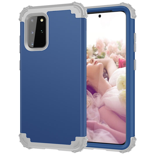For Galaxy S20 Plus PC + Silicone Three-piece Shockproof Protection Case, For Samsung Galaxy S20+, For Samsung Galaxy S20 Plus