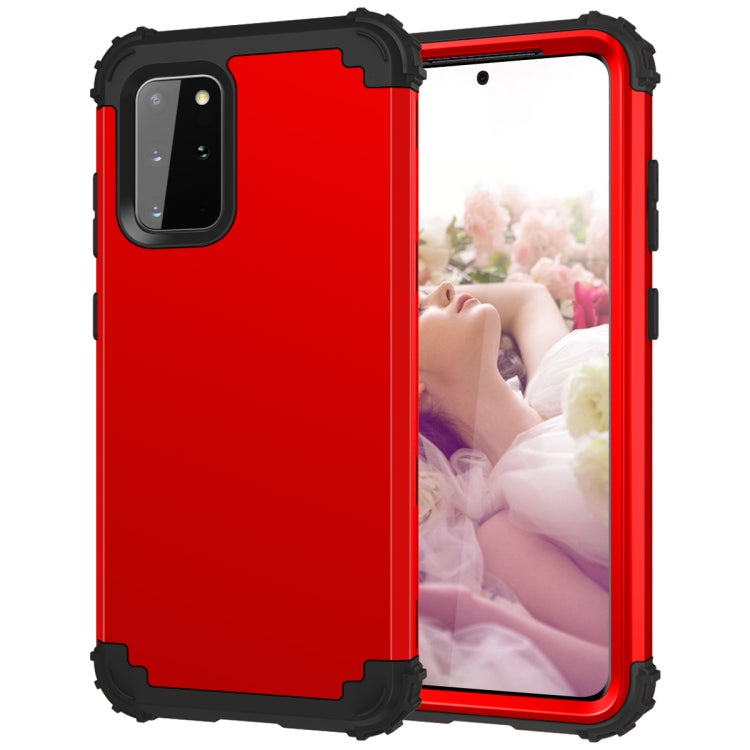 For Galaxy S20 Plus PC + Silicone Three-piece Shockproof Protection Case, For Samsung Galaxy S20+, For Samsung Galaxy S20 Plus