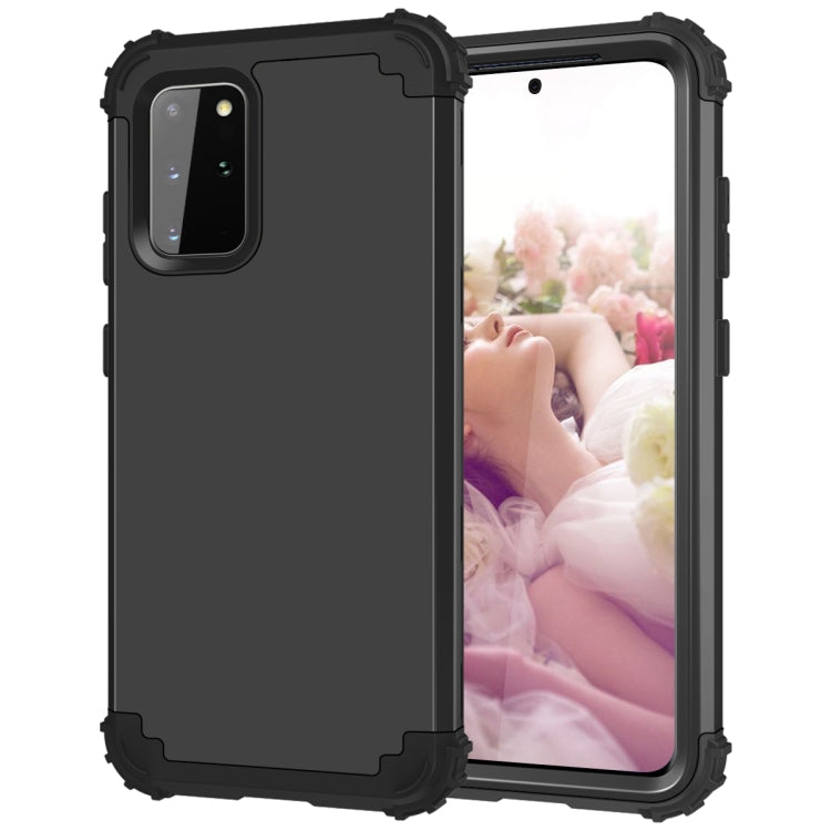 For Galaxy S20 Plus PC + Silicone Three-piece Shockproof Protection Case, For Samsung Galaxy S20+, For Samsung Galaxy S20 Plus