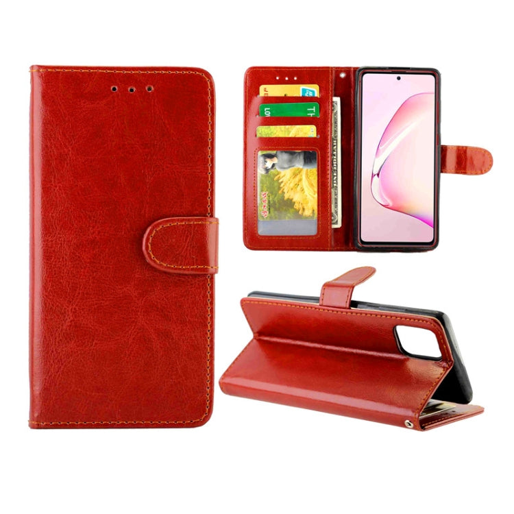 Crazy Horse Texture Leather Horizontal Flip Protective Case with Holder & Card Slots & Wallet & Photo Frame, For Xiaomi Redmi K30, For Nokia 7.2, For Samsung Galaxy A71, For OPPO A9 (2020), For Samsung Galaxy Note 10 Lite, For Galaxy Note 10 Lite      ...