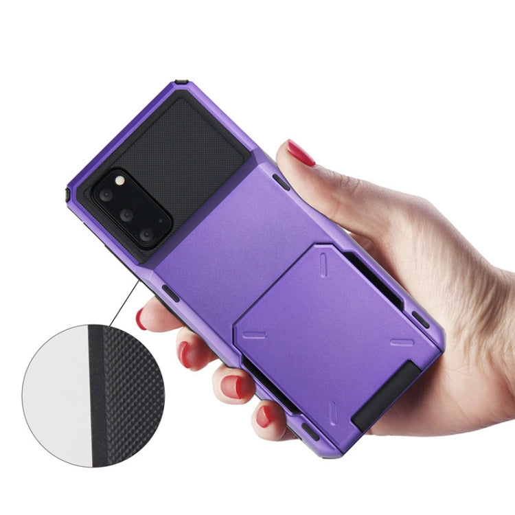 For Galaxy S20 TPU+PC With Card Case  Drop & Shockproof, For Galaxy S20