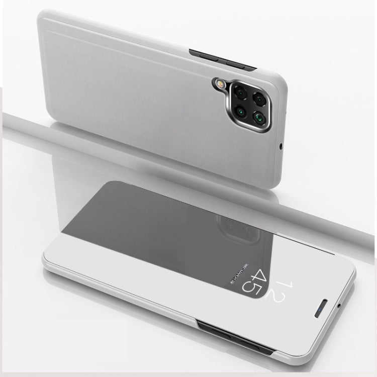 For Huawei P40 Lite/Nova 7i Plated Mirror Horizontal Flip Leather Case with Holder, For Huawei P40 Lite