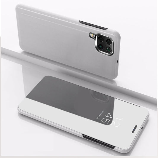 For Huawei P40 Lite/Nova 7i Plated Mirror Horizontal Flip Leather Case with Holder, For Huawei P40 Lite