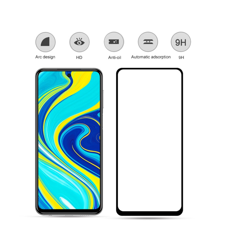 For Xiaomi Redmi Note 9 Pro / 9 Pro Max mocolo 0.33mm 9H 2.5D Full Glue Tempered Glass Film, For Xiaomi Redmi Note 9 Pro / 9 Pro Max