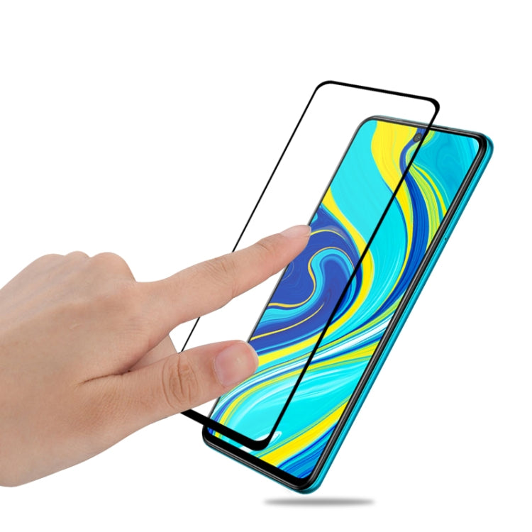 For Xiaomi Redmi Note 9s mocolo 0.33mm 9H 2.5D Full Glue Tempered Glass Film, For Xiaomi Redmi Note 9s