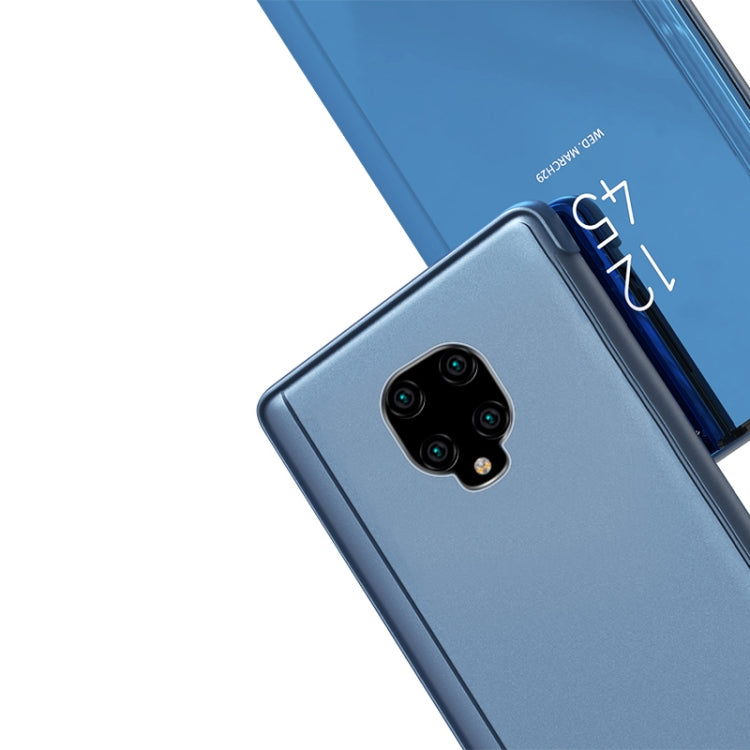 For Xiaomi Redmi Note9 Pro/Note9 Pro Max/Note 9S/Note9 Plated Mirror Horizontal Flip Leather Case with Holder, Black, Silver, Rose Gold, Purple, Blue, Gold, Purple Blue