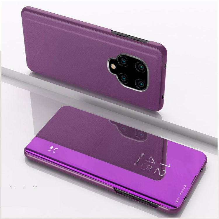 For Xiaomi Redmi Note9 Pro/Note9 Pro Max/Note 9S/Note9 Plated Mirror Horizontal Flip Leather Case with Holder, Black, Silver, Rose Gold, Purple, Blue, Gold, Purple Blue