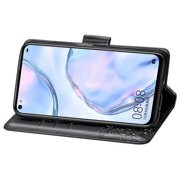 For Huawei P40 Lite/Nova 7i/Nova 6SE Butterfly Love Flower Embossed Horizontal Flip Leather Case with Bracket / Card Slot / Wallet / Lanyard, For Huawei P40 Lite
