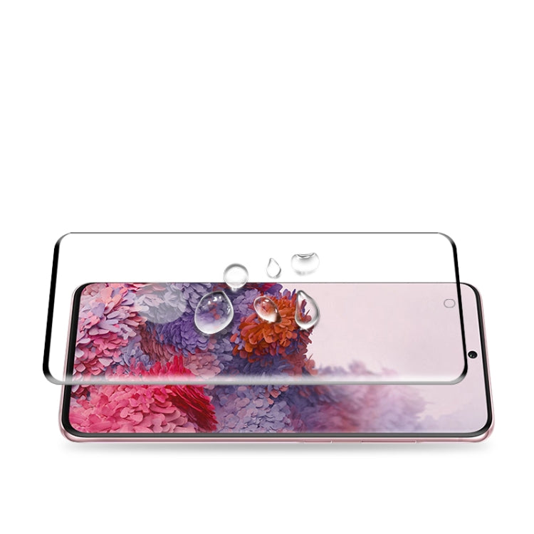 mocolo 0.33mm 9H 3D Curved Full Screen Tempered Glass Film, Fingerprint Unlock Support, For Galaxy S20, For Galaxy S20+, For Galaxy S20 Ultra