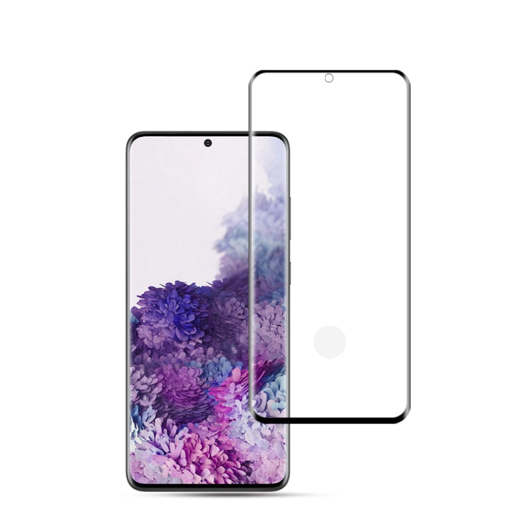 mocolo 0.33mm 9H 3D Curved Full Screen Tempered Glass Film, Fingerprint Unlock Support, For Galaxy S20, For Galaxy S20+, For Galaxy S20 Ultra