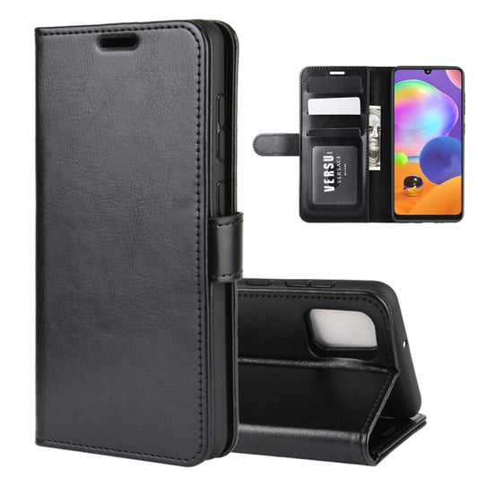 For  Galaxy A31 R64 Texture Single Horizontal Flip Protective Case with Holder & Card Slots & Wallet& Photo Frame, For Galaxy A31
