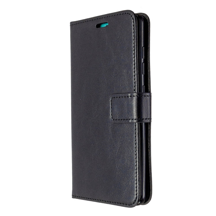 For Galaxy A51 Crazy Horse Texture Horizontal Flip Leather Case with Holder & Card Slots & Wallet & Photo Frame, For Galaxy A51
