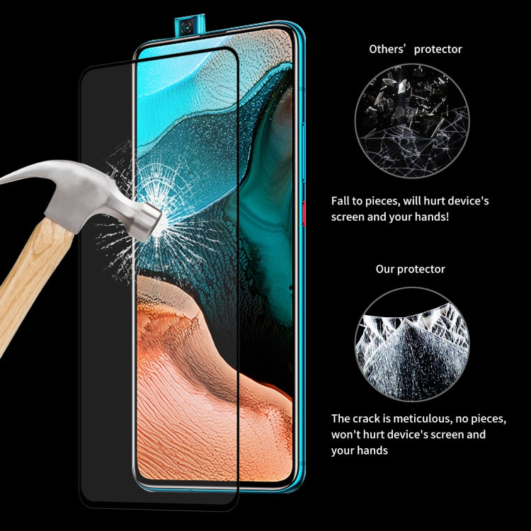 5 PCS ENKAY Hat-Prince Full Glue 0.26mm 9H 2.5D Tempered Glass Full Coverage Film, For Xiaomi Redmi K30/K30 Pro, For Xiaomi Redmi Note 9/Note 9 Pro