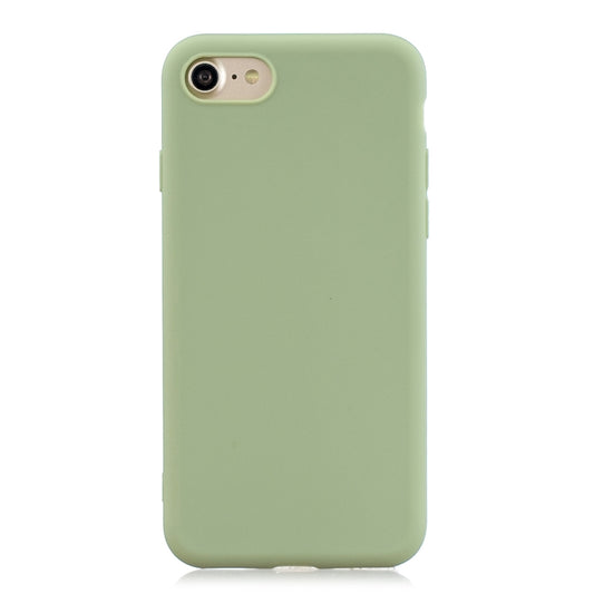 For iPhone SE (2020) Solid Color Aatte TPU Phone Case, Green, Red, Light Blue, Magenta, Yellow, Orange, Skay Blue, Gray, Khaki, Pink