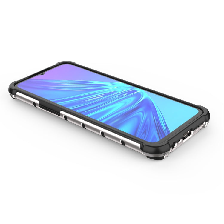 For OPPO Realme C3  Shockproof Honeycomb PC + TPU Case