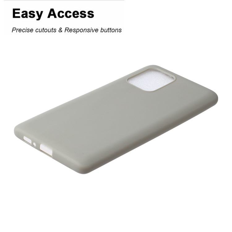 For Galaxy M80S/A91/S10 Lite Solid Color Frosted TPU  Phone Case, For Galaxy M80S/A91