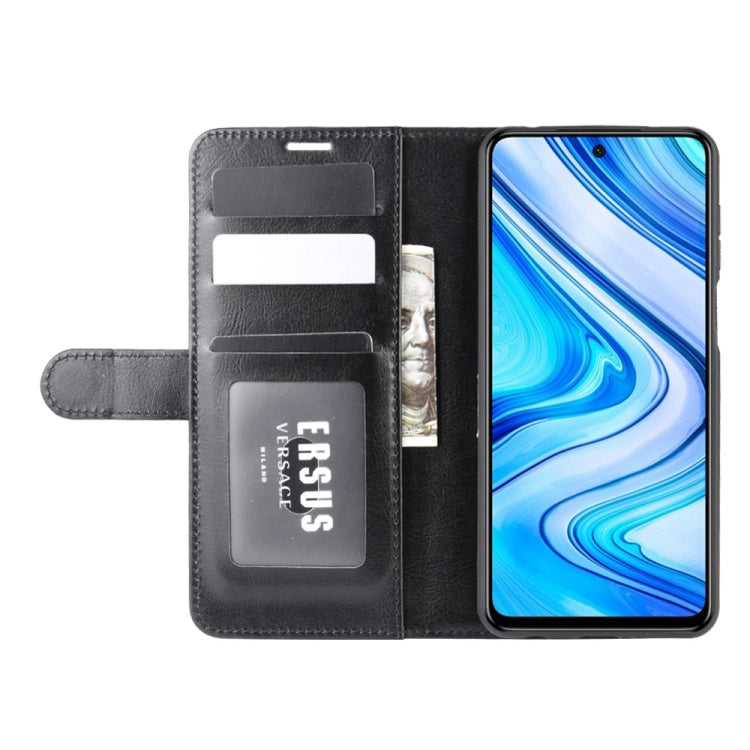 For Xiaomi Redmi Note 9 Pro R64 Texture Single Horizontal Flip Leather Case with Holder & Card Slots & Wallet & Photo Frame, For Xiaomi Redmi Note 9 Pro