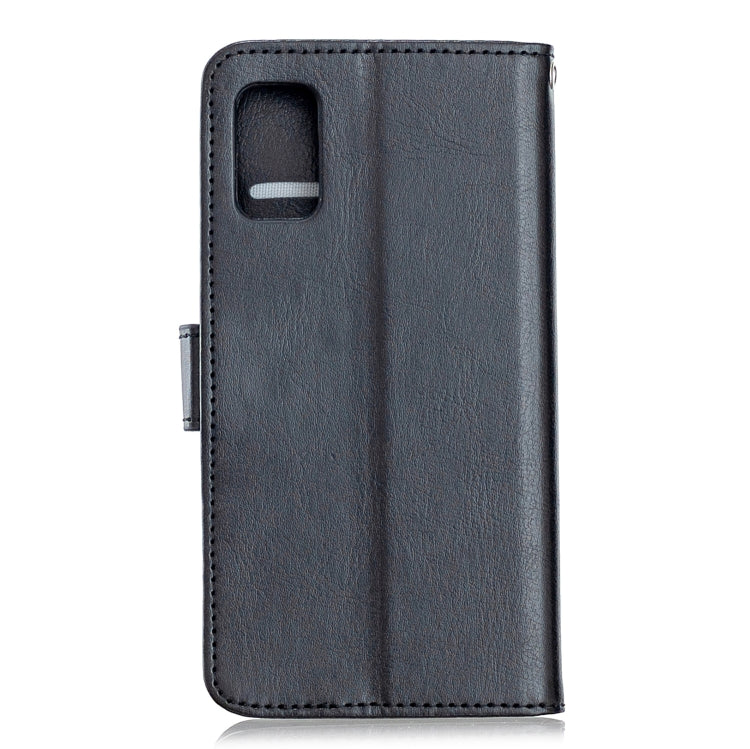 For Galaxy A41 Crazy Horse Texture Horizontal Flip Leather Case with Holder & Card Slots & Wallet & Photo Frame, For Galaxy A41