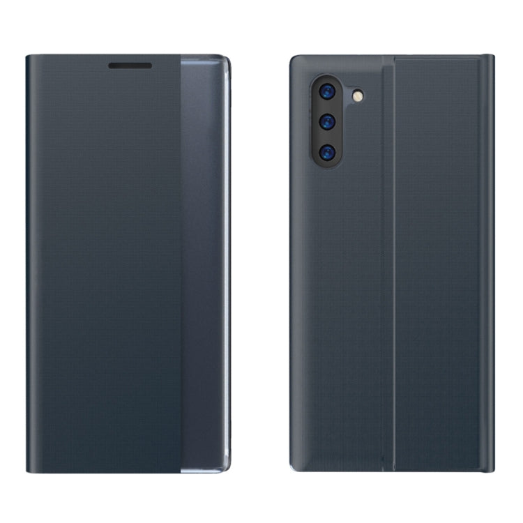 Plain Texture Cloth Attraction Flip Holder Leather Phone Case, For Galaxy Note 10, For Galaxy Note 10 Plus
