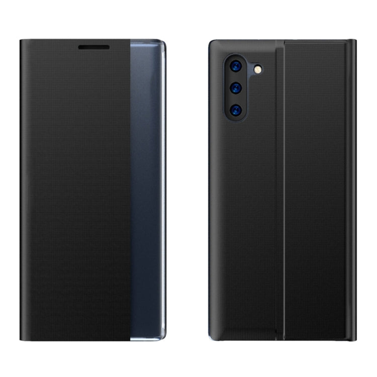 Plain Texture Cloth Attraction Flip Holder Leather Phone Case, For Galaxy Note 10, For Galaxy Note 10 Plus