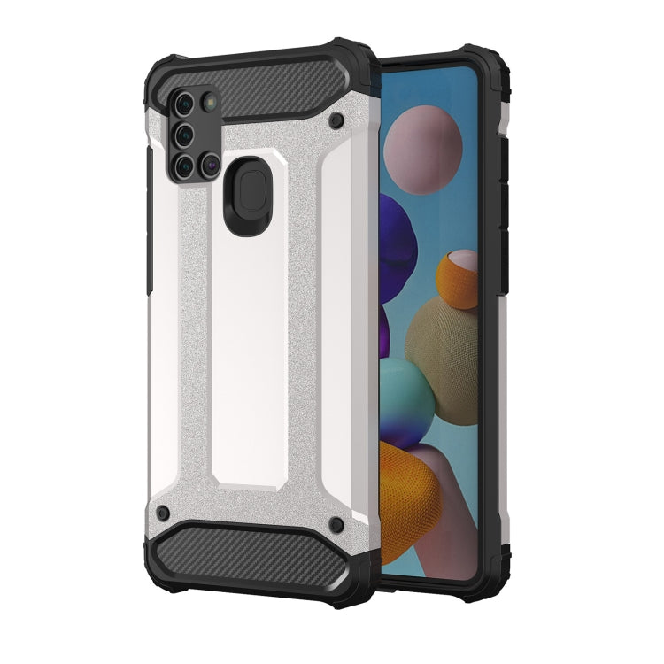 For Galaxy A21s Magic Armor TPU + PC Combination Case, For Samsung Galaxy A21s, For Galaxy A21s