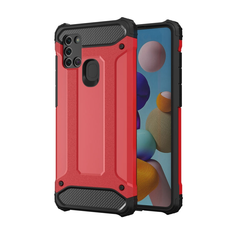 For Galaxy A21s Magic Armor TPU + PC Combination Case, For Samsung Galaxy A21s, For Galaxy A21s