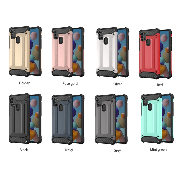 For Galaxy A21s Magic Armor TPU + PC Combination Case, For Samsung Galaxy A21s, For Galaxy A21s
