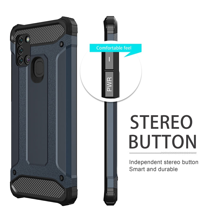 For Galaxy A21s Magic Armor TPU + PC Combination Case, For Samsung Galaxy A21s, For Galaxy A21s