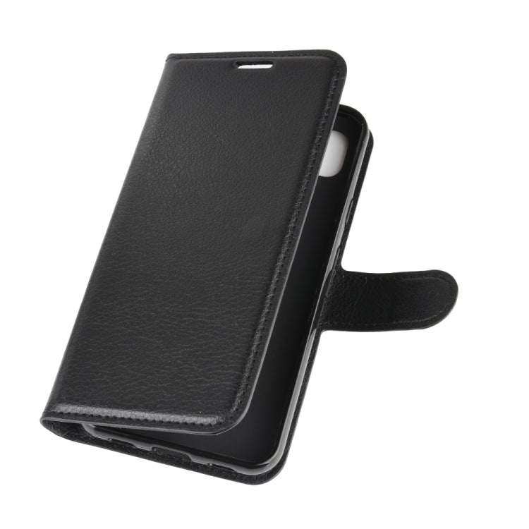 For Google Pixel 4a Litchi Texture Horizontal Flip Protective Case with Holder & Card Slots & Wallet, For Google Pixel 4a