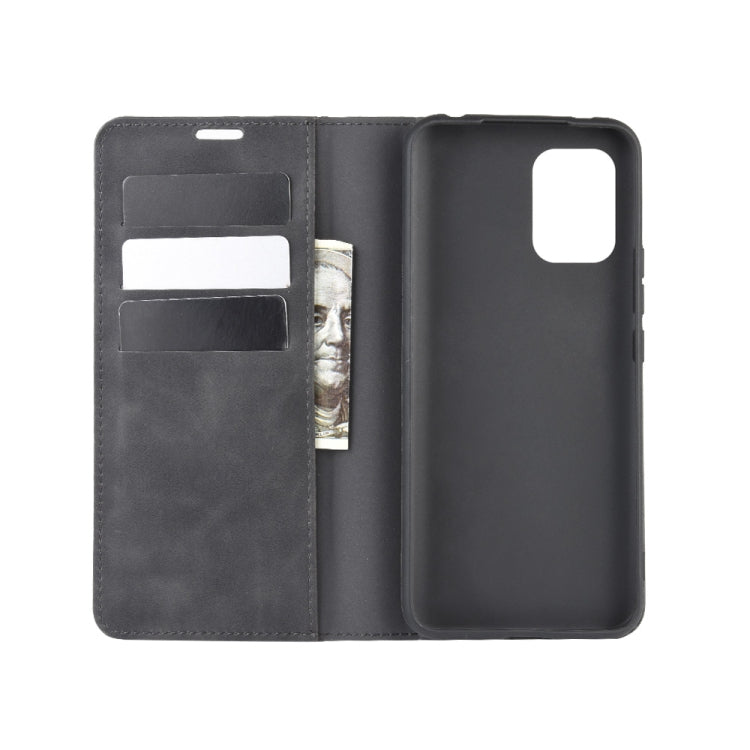 For Xiaomi Mi Note 10 Lite 5g Retro-skin Business Magnetic Suction Leather Case with Holder & Card Slots & Wallet, For Xiaomi Mi 10 Lite 5G
