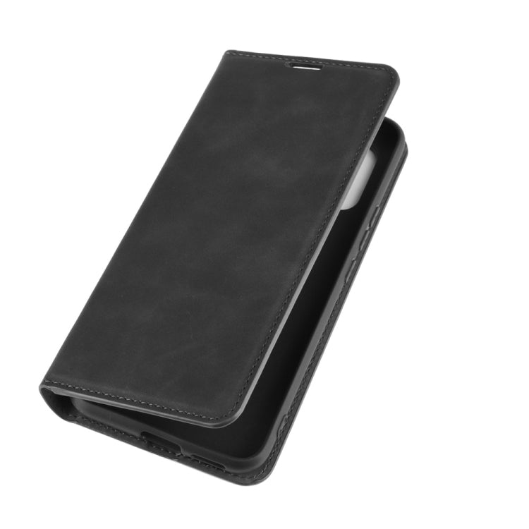 For Xiaomi Mi Note 10 Lite 5g Retro-skin Business Magnetic Suction Leather Case with Holder & Card Slots & Wallet, For Xiaomi Mi 10 Lite 5G