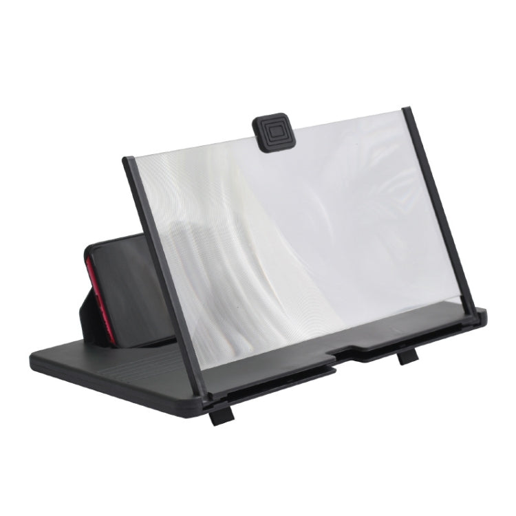 12 Inch Pull-Out Mobile Phone Screen Magnifier 3D Desktop Stand, Blu-ray Model, HD Model
