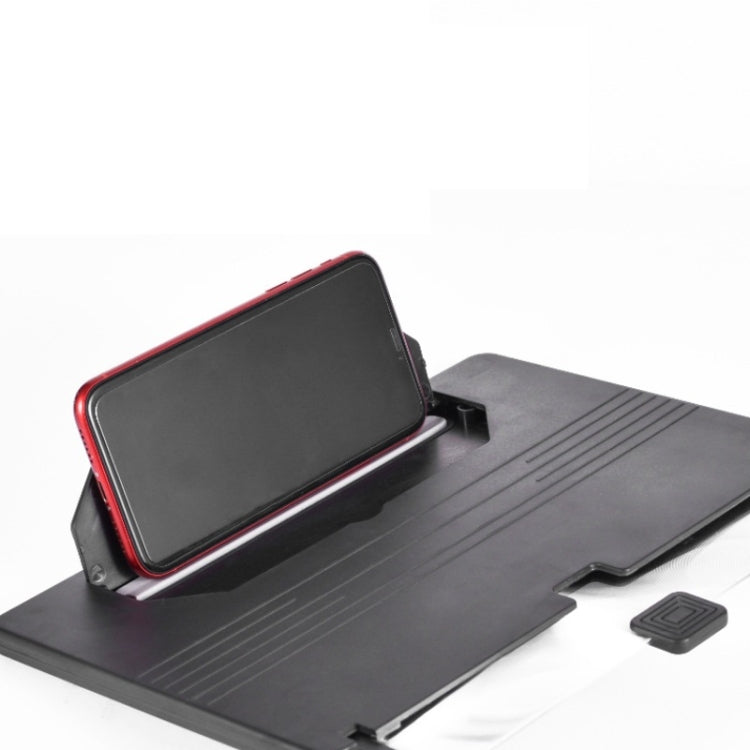 12 Inch Pull-Out Mobile Phone Screen Magnifier 3D Desktop Stand, Blu-ray Model, HD Model