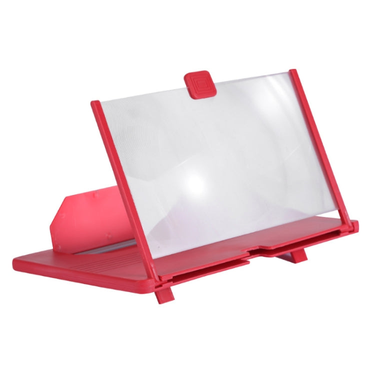 12 Inch Pull-Out Mobile Phone Screen Magnifier 3D Desktop Stand, Blu-ray Model, HD Model
