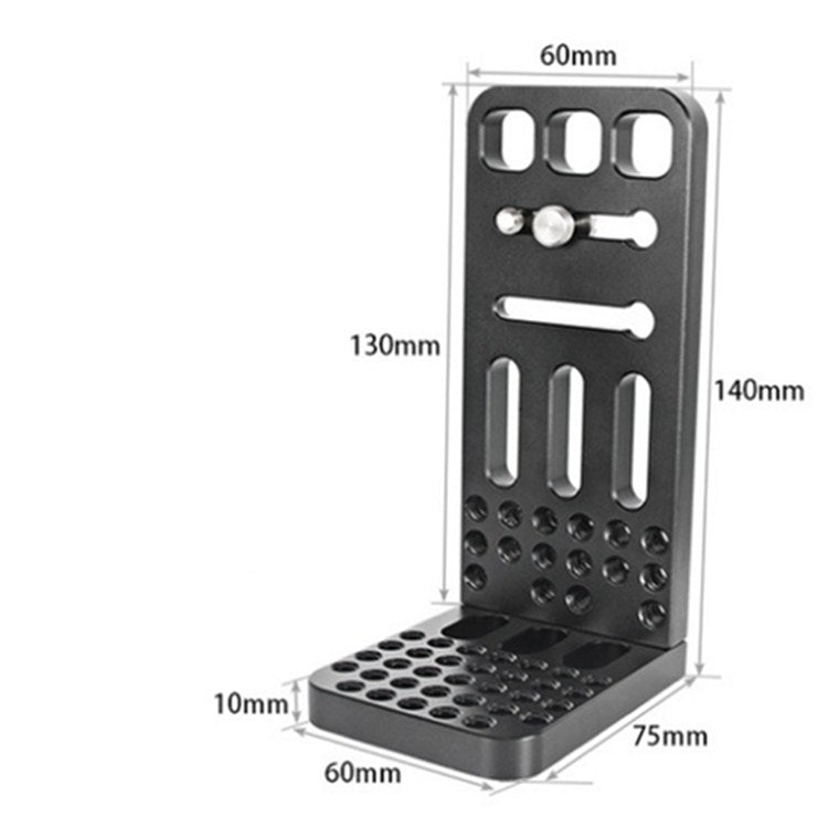 BENXIN L130A Universal Vertical Clapper Is Suitable For SLR Stabilizer Quick-install Plate Tripod Hydraulic Head Vertical Clapper, BEXIN L130A