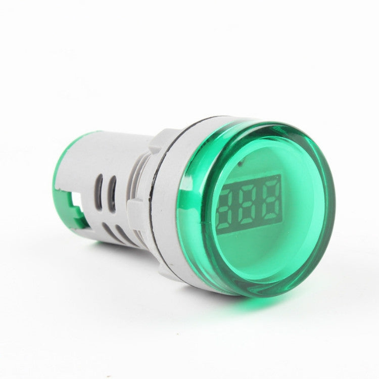 AD16-22DSV  Mini Digital Display 60-500V General Indicator AC Voltmeter, Open Hole: 22mm, 60-500V Blue, 60-500V White, 60-500V Red, 60-500V Green, 60-500V Yellow