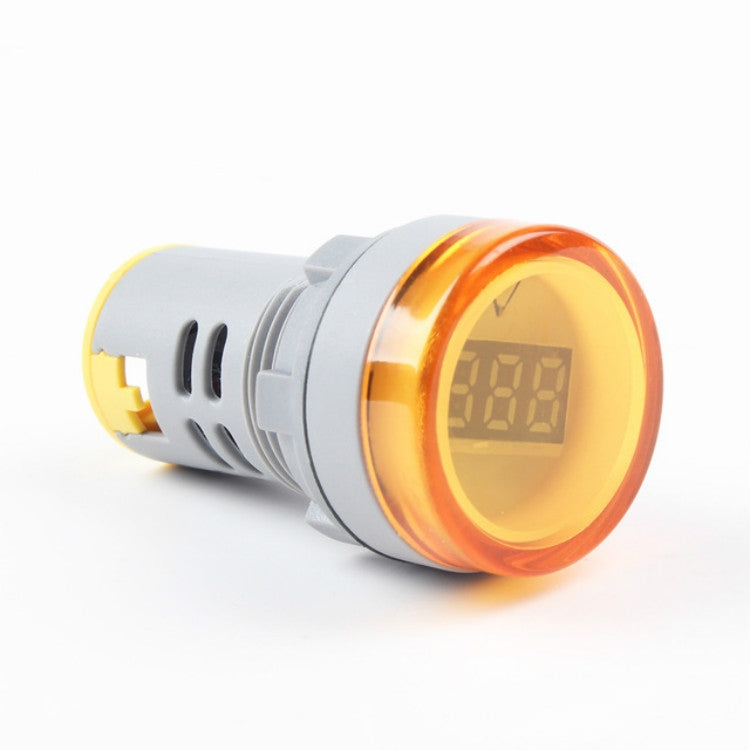 AD16-22DSV  Mini Digital Display 60-500V General Indicator AC Voltmeter, Open Hole: 22mm, 60-500V Blue, 60-500V White, 60-500V Red, 60-500V Green, 60-500V Yellow