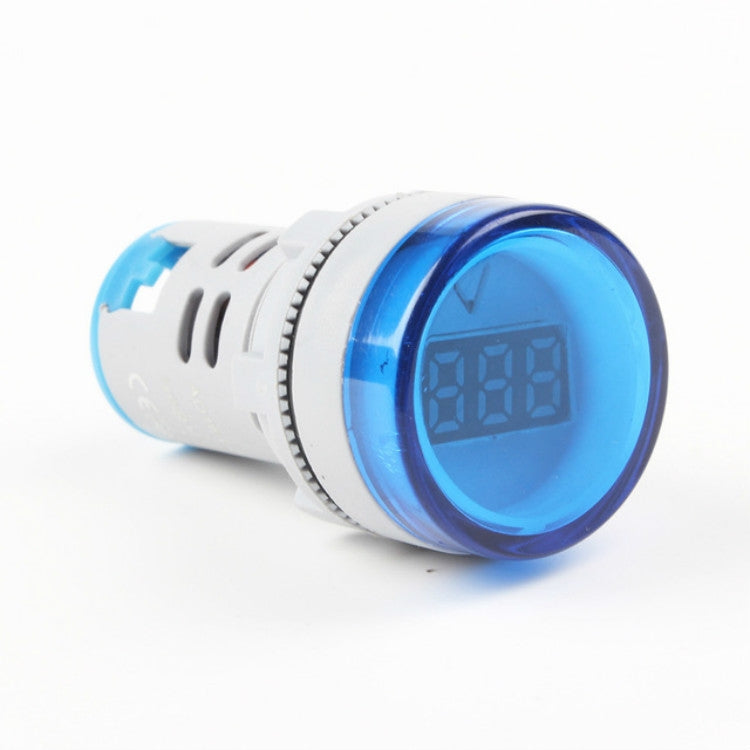 AD16-22DSV  Mini Digital Display 60-500V General Indicator AC Voltmeter, Open Hole: 22mm, 60-500V Blue, 60-500V White, 60-500V Red, 60-500V Green, 60-500V Yellow