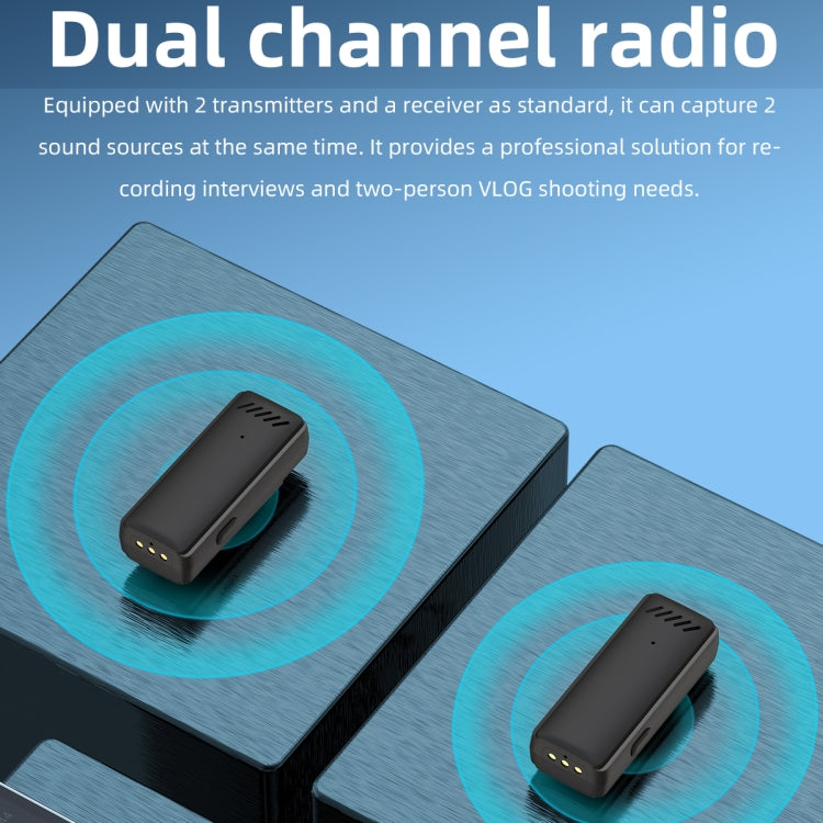Wireless Lavalier Noise Canceling Microphone with Charging Case, S13 One To Two Yellow Case USB-C/Type-C Interface, S13 Dual Microphone Black USB-C/Type-C Interface, S13 Dual Microphone Black 8 Pin Interface