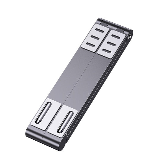 Oatsbasf 03040 Metal Mini Notebook Stand Aluminum Alloy Computer Cooling Folding Bracket