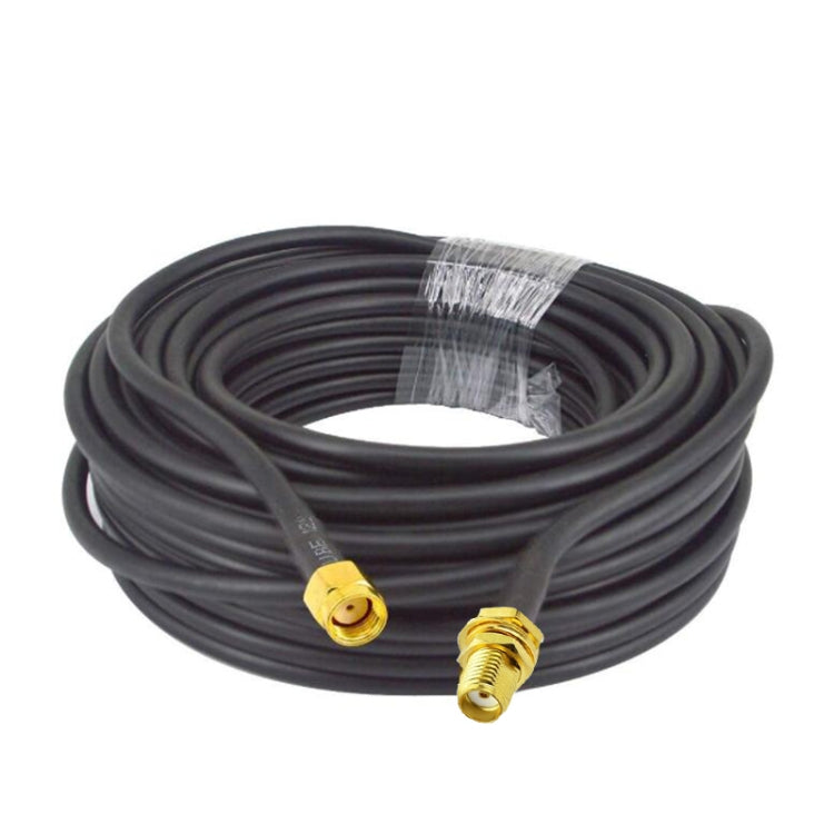 SMA Female To RP-SMA Male RG58 Coaxial Adapter Cable, SMA Female To RP-SMA Male 0.5m, SMA Female To RP-SMA Male 1m, SMA Female To RP-SMA Male 1.5m, SMA Female To RP-SMA Male 3m, SMA Female To RP-SMA Male 5m, SMA Female To RP-SMA Male 10m