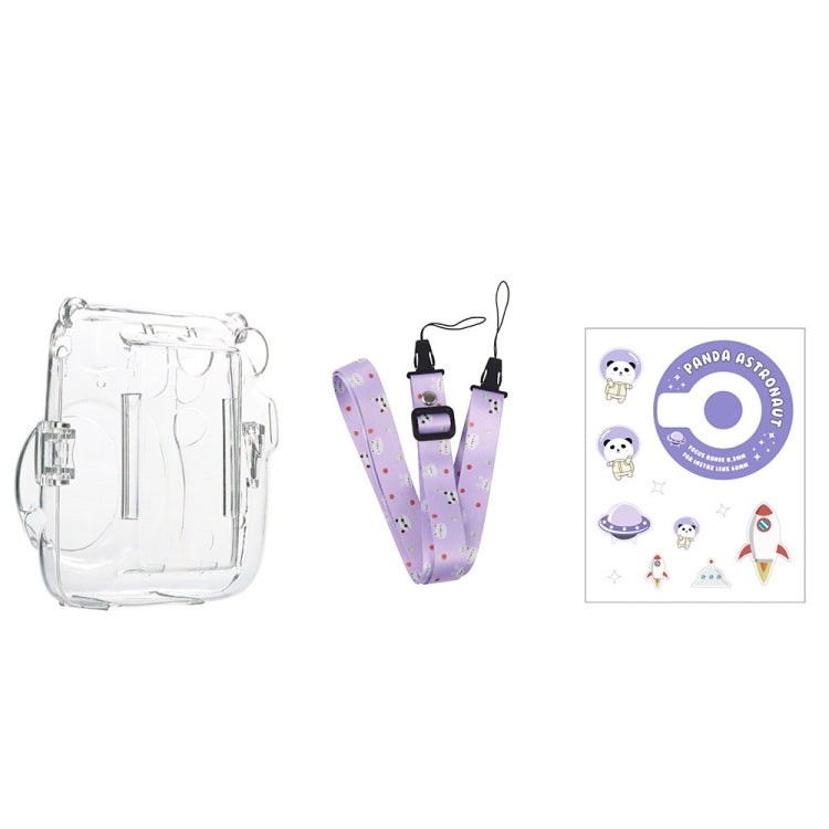 For Fujifilm Instax Mini 11  5sets Storage Case + Shoulder Strap + Sticker 3 In 1 Set, 3 In 1 Set(Set 2), 3 In 1 Set(Set 3), 3 In 1 Set(Set 4), 3 In 1 Set(Set 5), 3 In 1 Set(Set 6), 3 In 1 Set(Set 7), 3 In 1 Set(Set 8)
